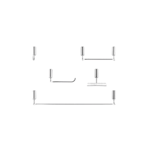 KIT ACCESORIO P/ BAÑO 5 PZAS DOCOL IDEA 00586306