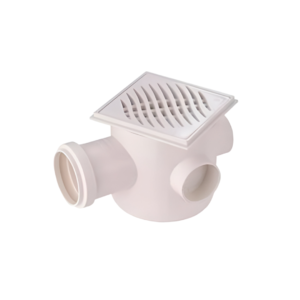 CAJA SIFONADA 15 X 15 BLANCO CUADRADO TIGRE