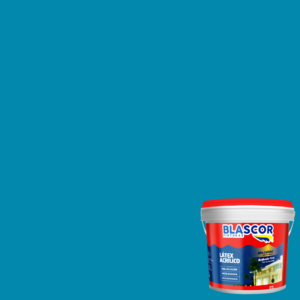 PINTURA LATEX ACRILICO INT- EXT BLASCOR DE 18 LTS TURQUESA