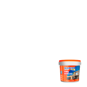 PINTURA VINIL ACRILICO BLASCOR DE 3,6 LTS BLANCO