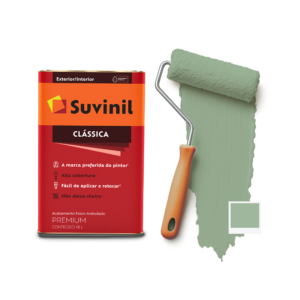 PINTURA ACRILICO LATEX SUVINIL 18 LTS. VERDE PASTEL