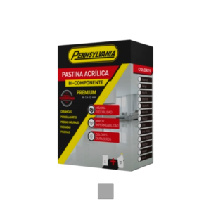 PASTINA PENNSYLVANIA ACRILICA BI-COMPONENTE GRIS 1,3 KG (P/ PISCINAS)