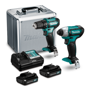 KIT TALADRO + ATORNILLADOR A BATERIA MAKITA CLX224SAX 12V TD110D/ DF333D 9702227