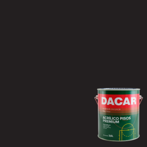 PINTURA ACRILICO P/ PISO DACAR 3,6 LTS. PRETO/NEGRO