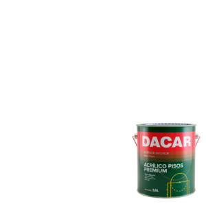 PINTURA ACRILICO P/ PISO DACAR 3,6 LTS. BLANCO