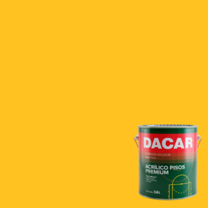 PINTURA ACRILICO P/ PISO DACAR 3,6 LTS. AMARILLO DEMARCACION