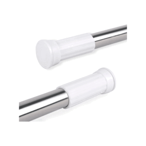 BARRA PARA CORTINA DE BAÑO CROMADO EXTENSIBLE 1.1 A 2.00 MTS.