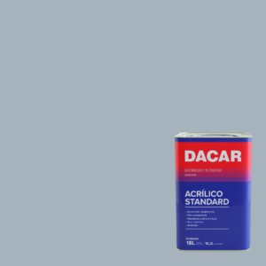 PINTURA ACRILICO STD DACAR 18 LTS GRIS ARABESCO