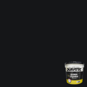 PINTURA ENGOMADA DURATEC 3,6 LTS NEGRO