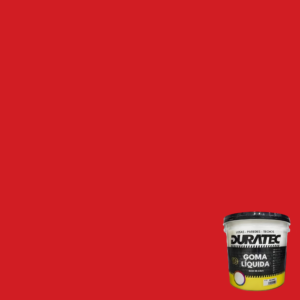 PINTURA ENGOMADA DURATEC 3,6 LTS ROJO