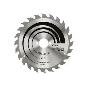 DISCO CORTE MADERA P/SIERRA CIRCULAR BOSCH OPTILINE 24 DIENTES 9-1/4" 2608-640-885