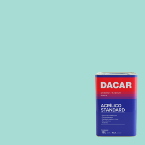 PINTURA ACRILICO STD DACAR 18 LTS VERDE PISCINA