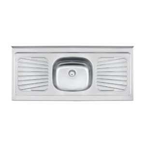 PILETA ACE INOX TRAMONTINA 1 BACHA CENTRAL C/ SOPAPA 1,20X0,52  93041/527