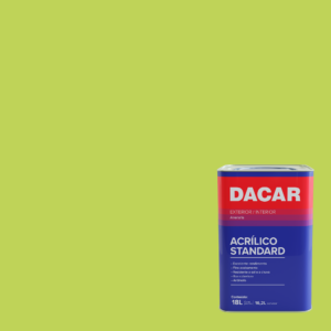 PINTURA ACRILICO STD DACAR 18 LTS VERDE TROPICAL