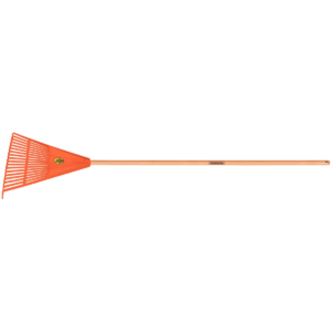 RASTRILLO PLASTICO NARANJA C/MANGO TRAMONTINA 22D 77850/821