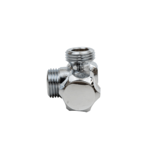 LLAVE DE PASO 1/2 CROMADA 2 SALIDAS COFLEX IP-137