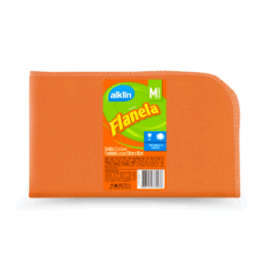FRANELA NARANJA ALKLIN PEQUEÑO 28CM X 48CM K7023