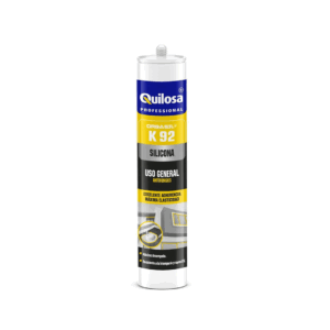 SILICONA SELLADOR NEGRO K-92 QUILOSA 280ML (24 X PQ)