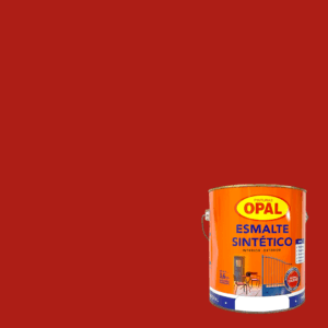 PINTURA ESMALTE SINTETICO OPAL 3,6 LTS. BERMELLON/ ROJO Nº 2