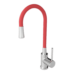 MONOCOMANDO COCINA FV COLORFLEX ROJO 411.04/S1 CRR