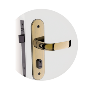 CERRADURA MANIJA BAÑO SOPRANO ICARO BCE OXID 0795.15