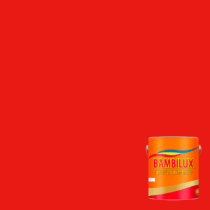 PINTURA ESMALTE SINTETICO BAMBI 3,6 LTS ROJO BERMELLON