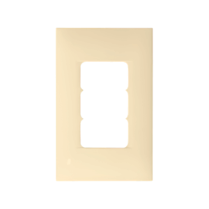 PLACA DE 3 PUNTO ELEKTRON ROMA CLASSIC BEIGE EK2-0003 (20 X CJ)