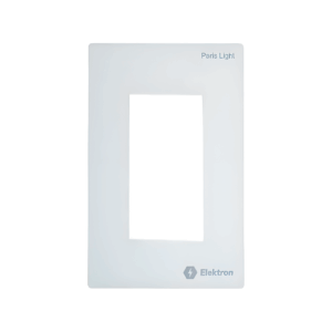 PLACA DE 3 PUNTO ELEKTRON PARIS LIGHT BLANCO C19930 (16XCJ)