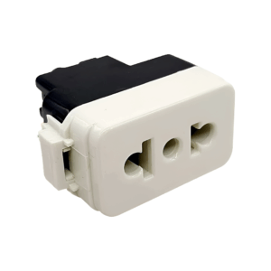 PICO TOMA EUROAMERICA ELEKTRON C/TIERRA 10A 250V 0288-1 (50 X PQ)