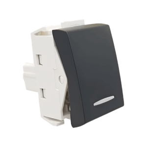 PICO LLAVE ELEKTRON 24 MM NEGRO 10A-250V C19905-1 (60 X CJ)