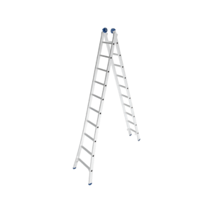 ESCALERA ALUMINIO EXTENS. 2 X 10 PELDAÑOS MOR 5206