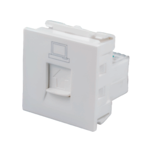 PICO TOMA COMPUTADORA RJ45 ELEKTRON 36MM BLANCO C19914 (40XCJ