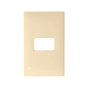 PLACA DE 1 PUNTO ELEKTRON ROMA CLASSIC BEIGE EK2-0001 (20 X CJ)