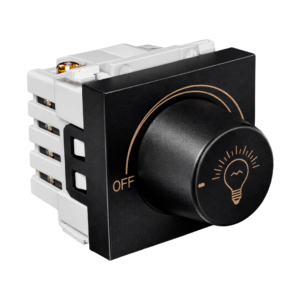 PICO LLAVE DIMMER ELEKTRON 36 MM NEGRO 300W 250V C19915-1 (40 X CJ)
