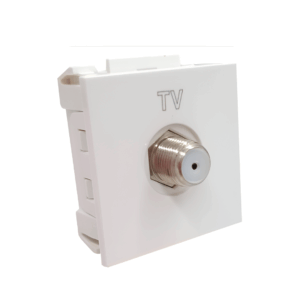 PICO TOMA TV COAXIAL ELEKTRON 36MM BLANCO C19911 (40 X CJ)
