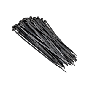 PRECINTA PLASTICO NEGRO 5 X 200MM ECOVILLE (100XPQT)