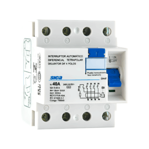 DISYUNTOR DIF 4P 40A SICA