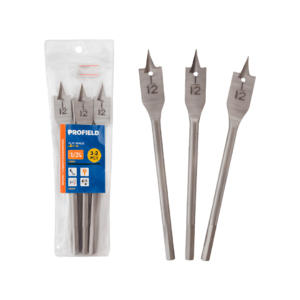 MECHA PLANA P/ MADERA PROFIELD 1/2"  3 PIEZAS