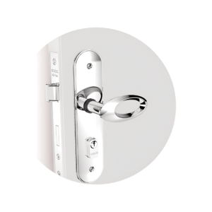 CERRADURA SOPRANO  MANIJA EXT OPEN GOLF CROMO 0706.17