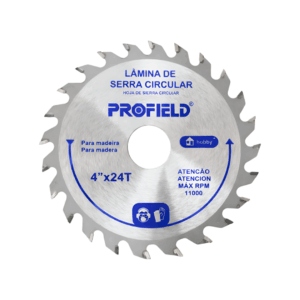 DISCO P/ MADERA PROFIELD 24 DIENTES 4" X 110 (25096)