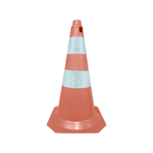 CONO DE SEGURIDAD NA/BL PLASC.NOCHE REFLECTIVO 75CM 845148