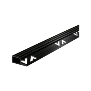 TERMINACION TINGAZU NARIZ DE ESCALON ALUMINIO NEGRO 100018/20 AAN