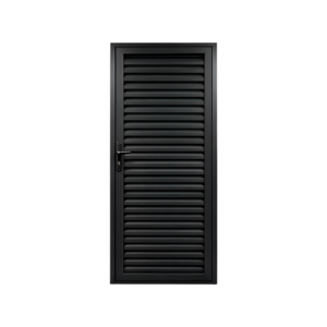PUERTA DE METAL TINGAZU APERCIANADA NEGRO 0,80  ABRE DERECHA