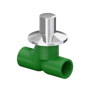 LLAVE DE PASO FUSION VERDE TIGRE DE 25MM (20 X PQ)