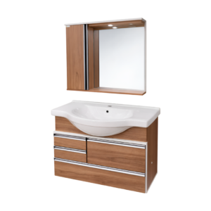 MUEBLE P/ BAÑO A.J.RORATO FIRENZE DE 83.5 CM (NO) NOGAL