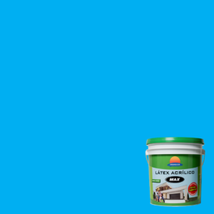 PINTURA AMANECER LATEX ACRILICO MATE P/PISCINA 18 LTS. CELESTE