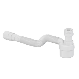 SIFON UNIVERSAL SIMPLE TIGRE C/ VASO P/ COCINA 1 - 1 1/4