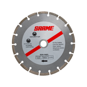 DISCO DIAMANTADO DE CORTE SECO P/ CERAMICA SAAME 4,5" 110 (100 X PQ)