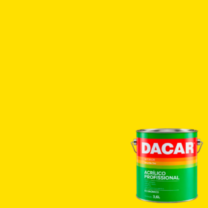 PINTURA ACRILICO PROF DACAR 3,6 LTS AMARILLO ORO