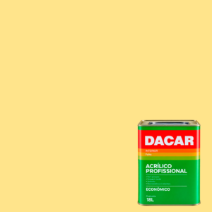 PINTURA ACRILICO PROF DACAR INTERIOR 18 LTS. VAINILLA